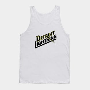 Vintage Detroit Lightning Hockey Tank Top